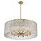 Z-Lite Glacier Chandelier, 12-Light, 32.5 In.W x 12 In.H, Modern Gold/Clear 1943P32-MGLD - alternate 7